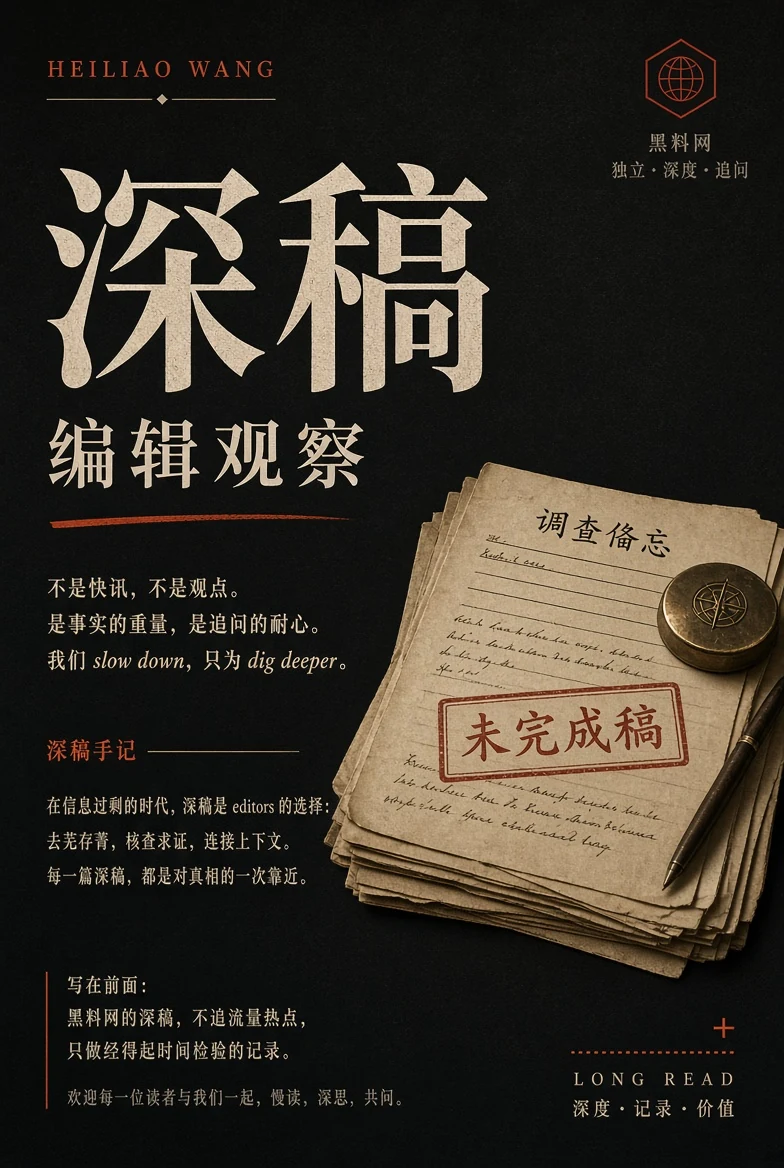 纵深观察编辑分析配图